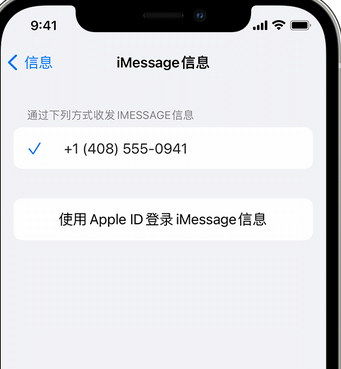 抱由镇apple维修iPhone上无法正常发送iMessage信息 