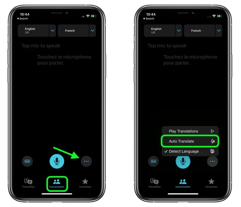 抱由镇苹果手机维修分享iOS 15 “翻译” App 新改进 