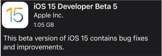 抱由镇苹果手机维修分享如何升级到iOS15.0 beta5 