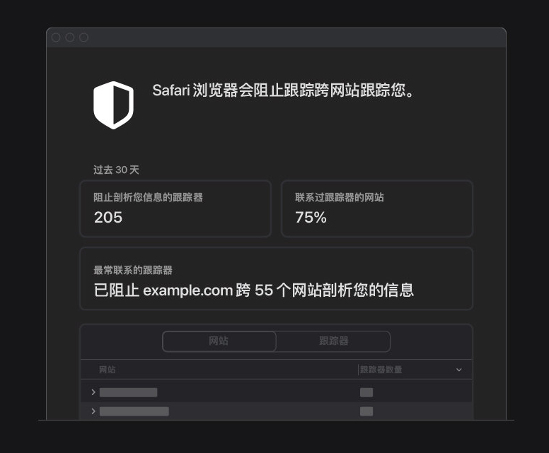 抱由镇苹果手机维修分享如何在 Safari 浏览器中查看和打开隐私报告 