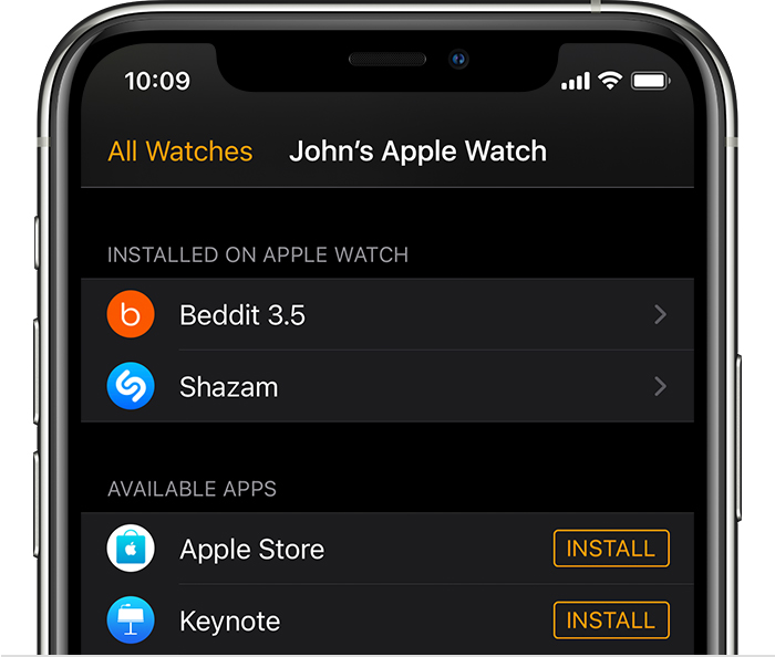抱由镇苹果手机维修分享如何在 Apple Watch 上下载应用 